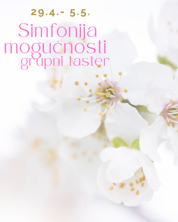 Simfonija mogućnosti grupni taster 29.4 - 5.5.